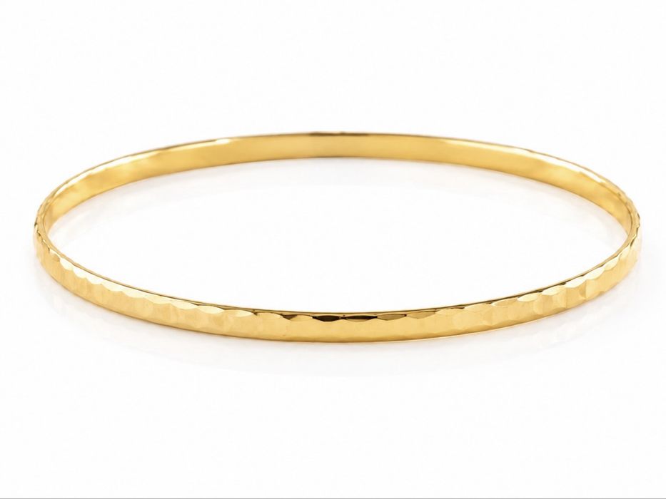 Złota bransoletka sztywna 750 (18K) waga 8,90 g