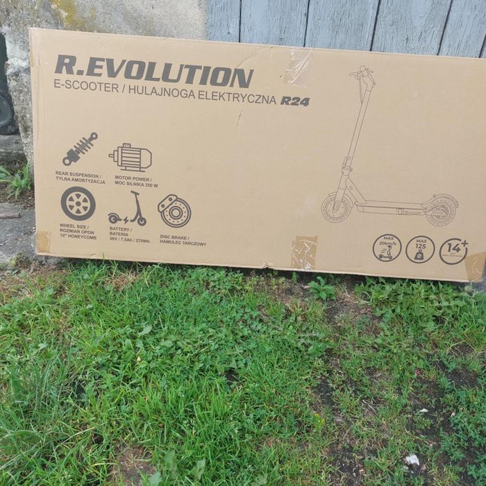 Hulajnoga elektryczna R.Evolution R24 NOWA
