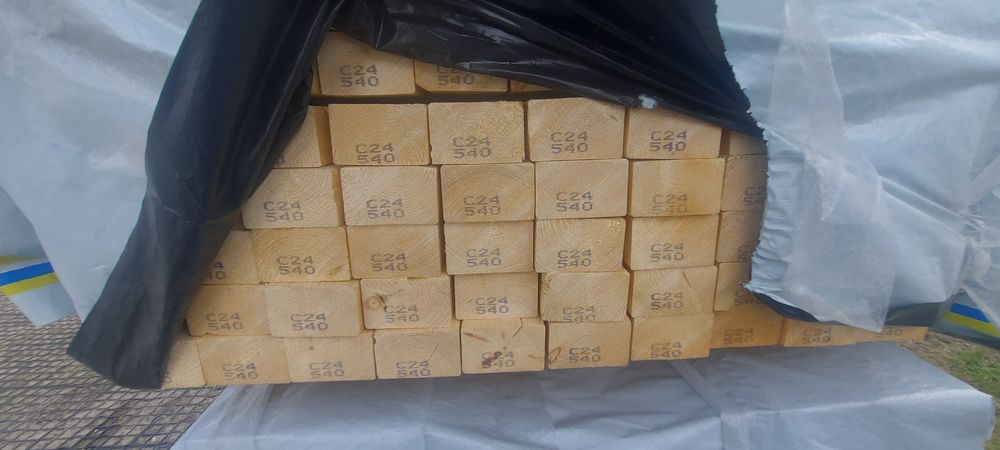 Drewno konstrukcyjne C24 świerk 45x45 SANDASA