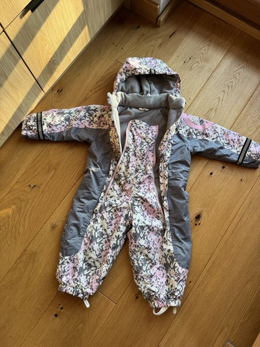 Kombinezon na zimę kurtka dla dziewczynki 2 lata rozmiar 92