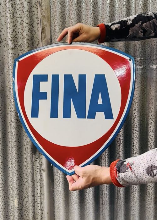 Chapa Esmaltada FINA Original – Anos 50/60
