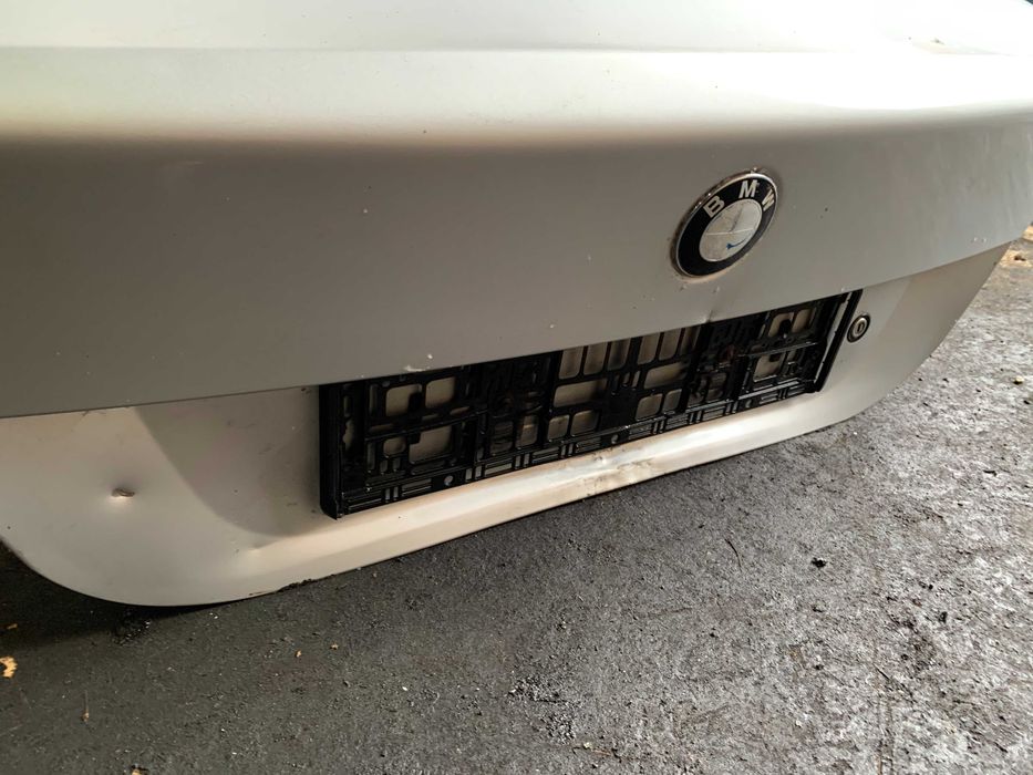 BMW E60 Seria 5 Sedan Pokrywa Klapa Bagażnika Zamek Mikrostyk Srebrna