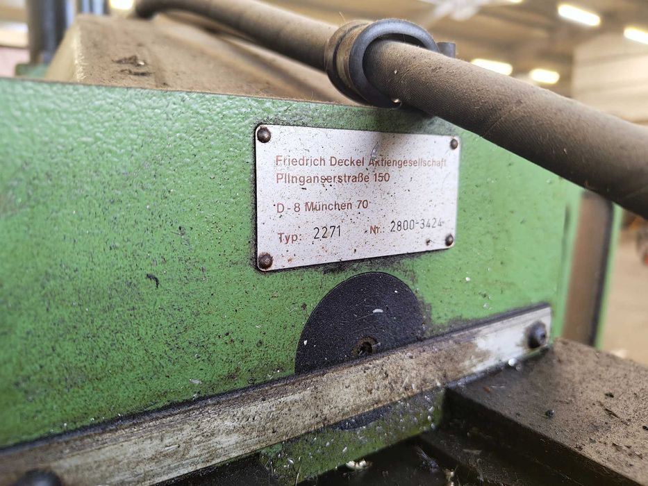 Frezarka CNC DECKEL FP4 NC Dialog 3 (1984r.)