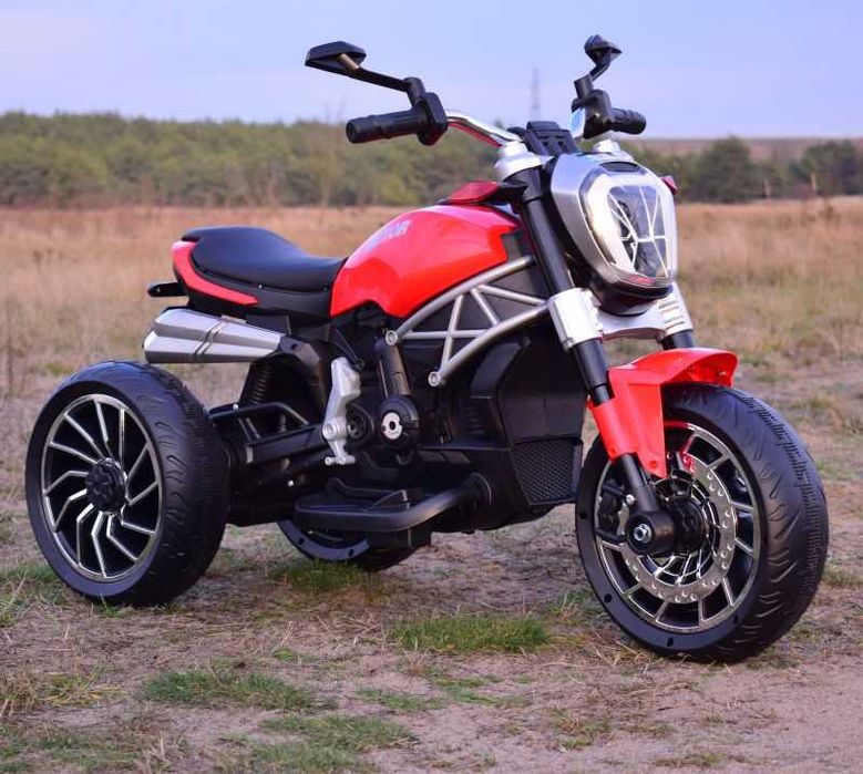 BAWIBUS.PL motorek WIELKI MOTOR trajka chopper na akumulator jeździk