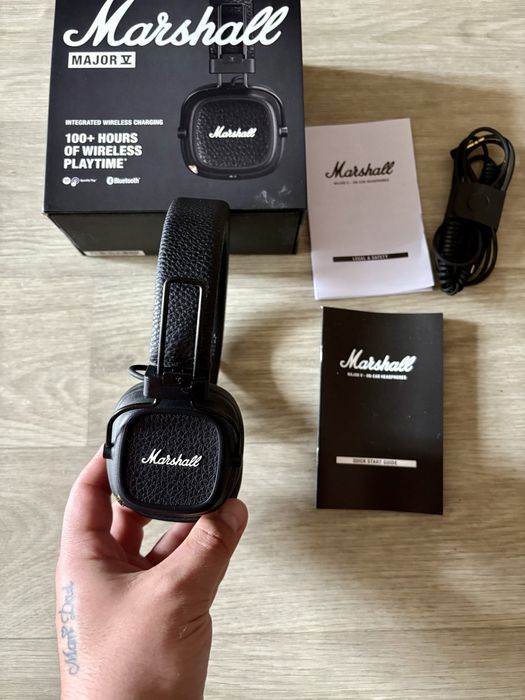 Наушники Marshall Major V Black Original