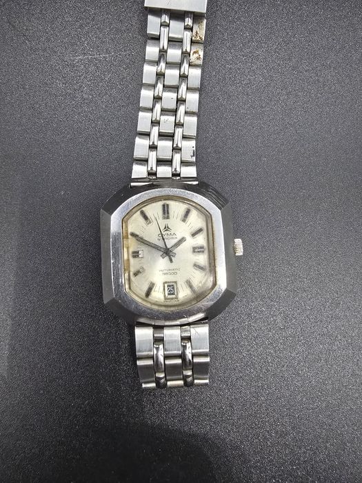 Cyma Automatic 36000 Synchron duży model lata 70