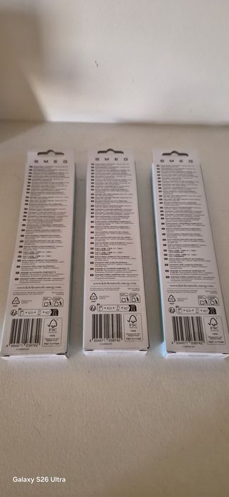 3 conjuntos de facas de carne