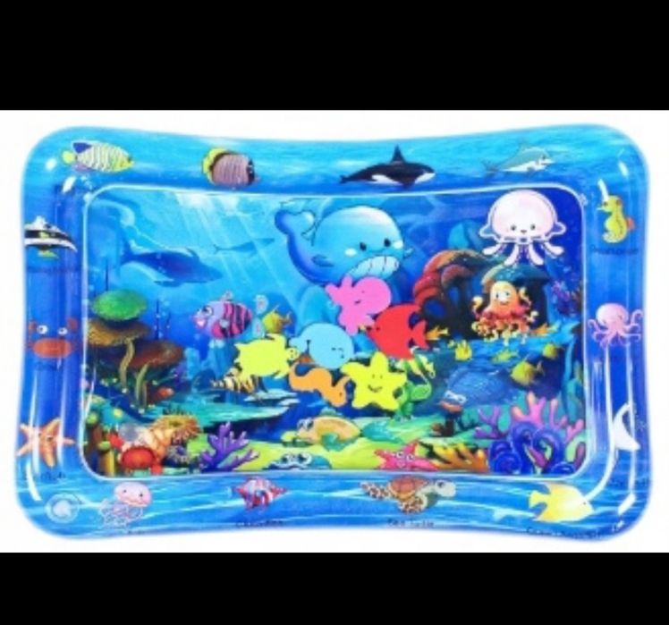 Розвиваючий коврик, килимок водний 2шт разом2-7міс