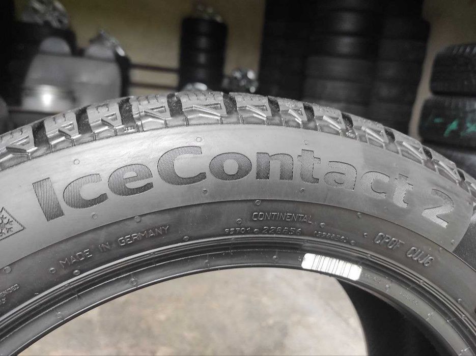 Continental Ice Contact 2 205/55r16 made in Germany 4шт, 5+мм, ЗИМА