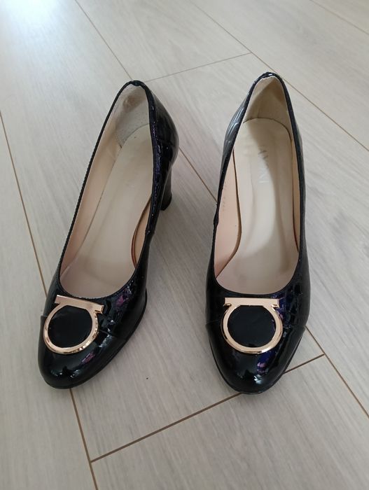 Buty damskie skórzane