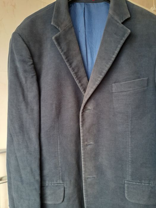 Casaco camurça azul escuro GANT