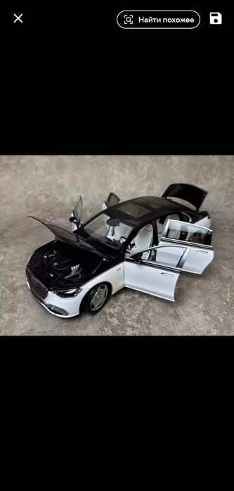Almost real 1:18 mersedes maybach s-class s680