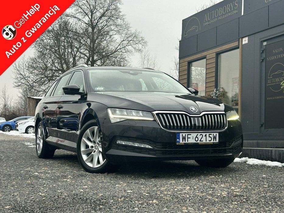Skoda Superb Salon Polska Poleasingowy I właściciel Serwis ASO VAT 23% Bezwypadkowy