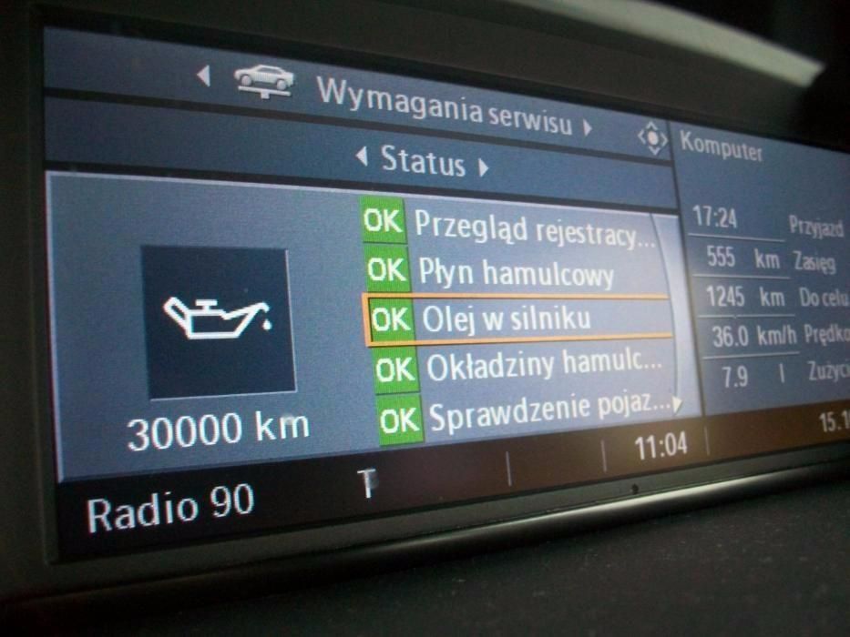 BMW iDrive CCC CIC  Mapa Polskie Menu E60, E61, E90, E91, E70 inne