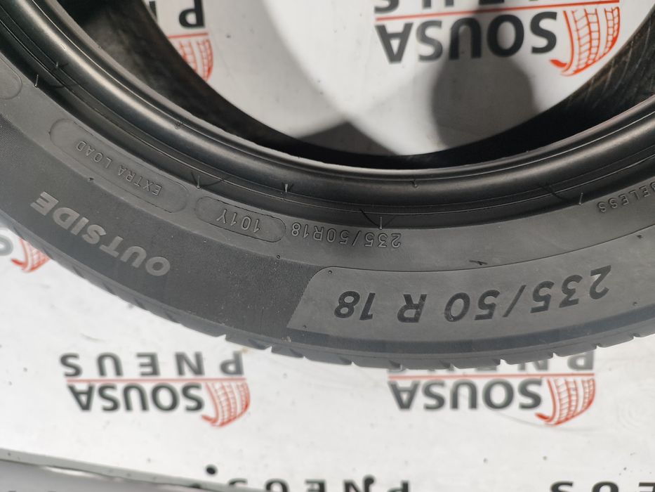 2 pneus semi novos 235-50R18 Michelin - Oferta dos Portes