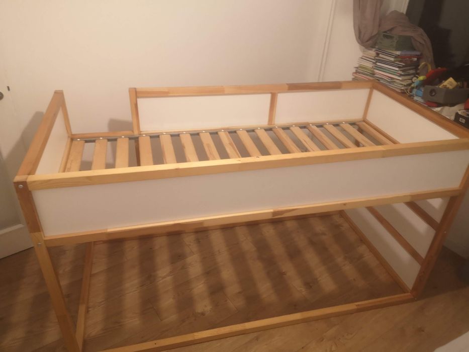 Łóżko dwustronne piętrowe Ikea Kura