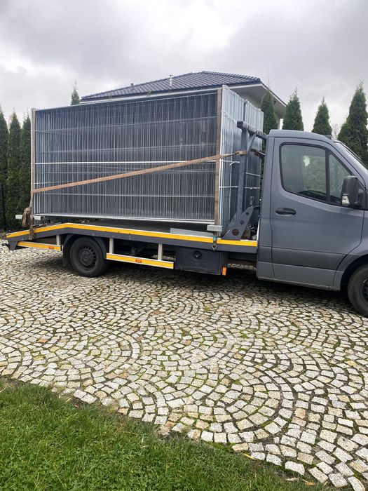 Ogrodzenia tymczasowe budowlane zabezpieczenie budowy panel Ażurowy