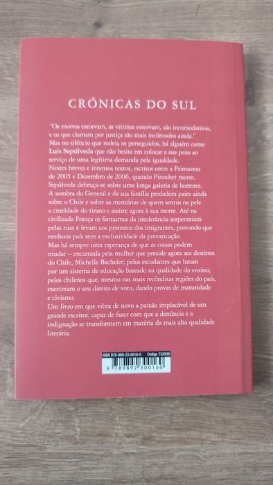 Livro Crónicas do Sul