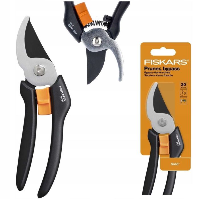 Fiskars SOLID Pruner P121 sekator nożycowy do 20mm