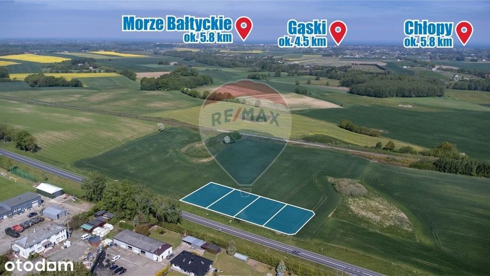 Atrakcyjne działki budowlane 900 m2 – Będzino