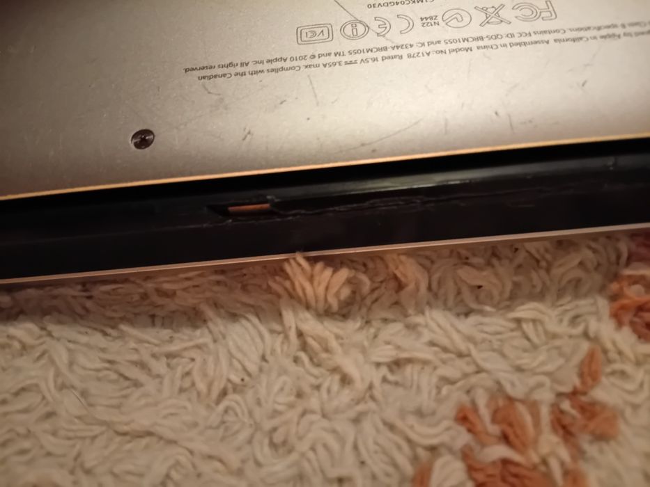 Macbook Pro 13" meados 2012 A1278