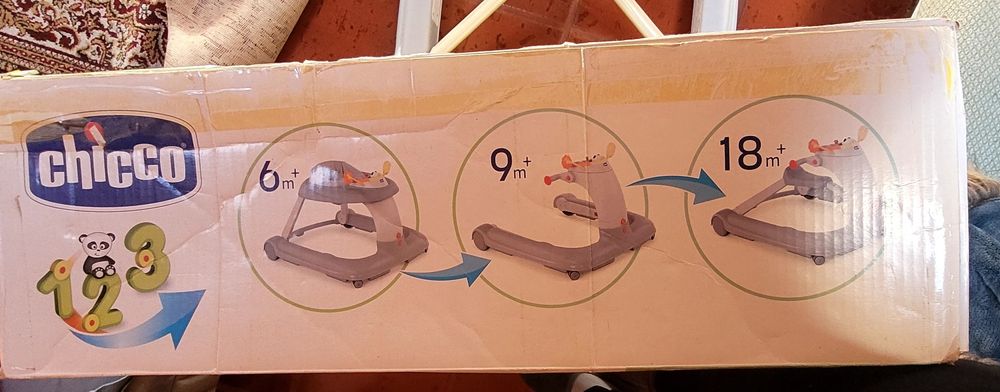 Aranha/andador 3 em 1 Chicco