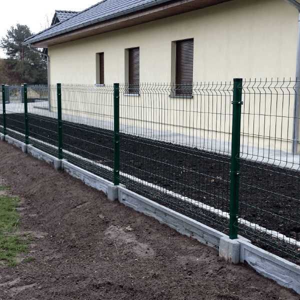 ogrodzenia ogrodzenie panelowe panele słupki brama furtka płot palety