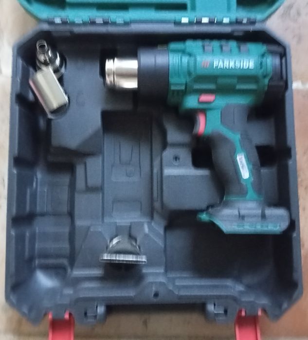 Pistola de ar quente a bateria 20V Parkside