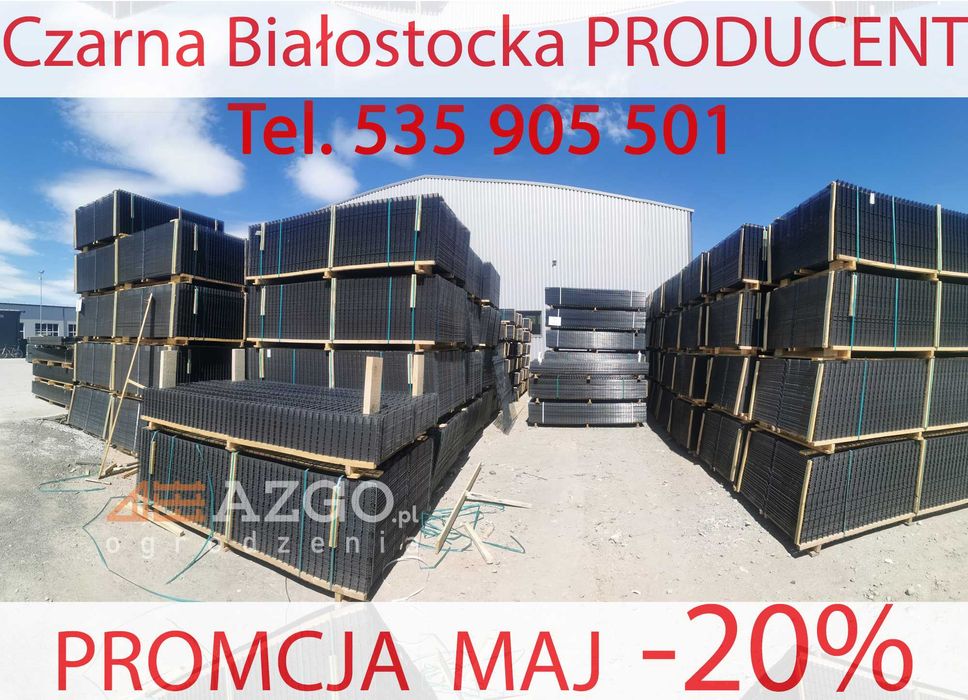 Najtańszy Słupek 2mm 60x40x2 grube do paneli siatki ocynkowane lakier
