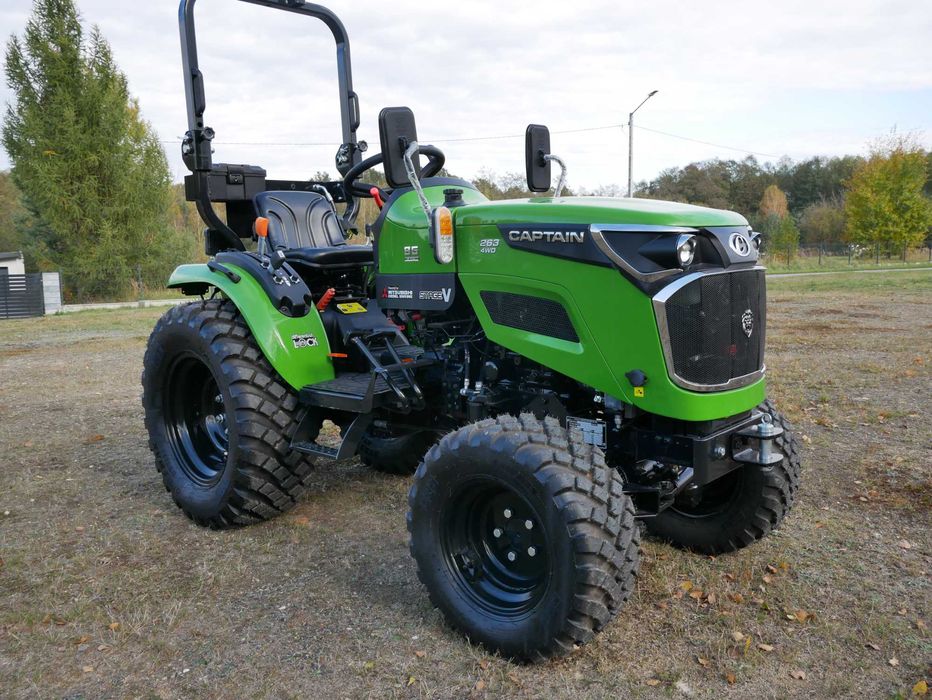 Traktorek 3 cylindry Captain MITSUBISHI 3 cylindry dostawa Homologacja