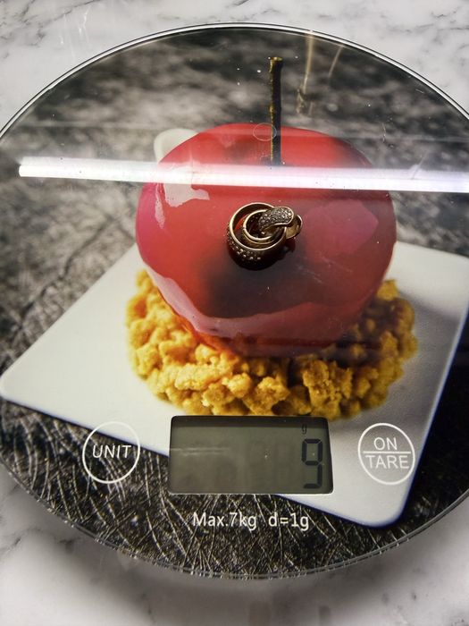 Золотий гарнітур сережки та каблучка 16.5р