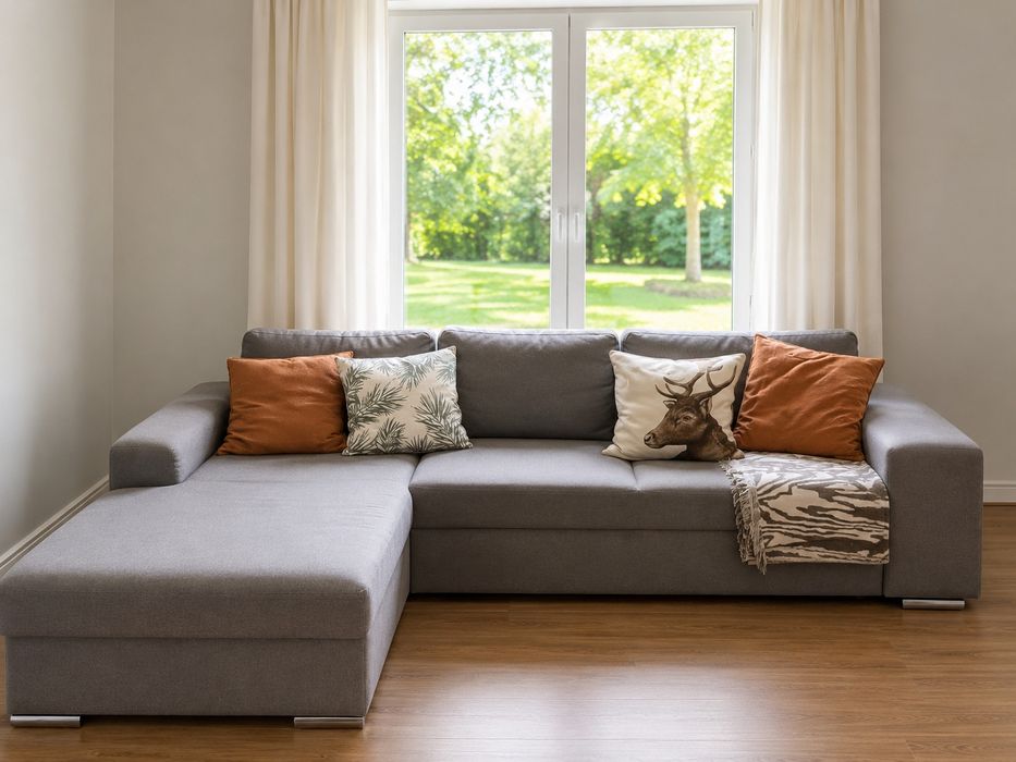 Sofa narożna rozkladana
