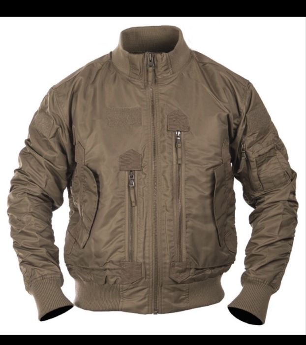 КУРТКА ДЕМІСЕЗОННА sturm mil-tec “us tactical flight jacket” dark coyote