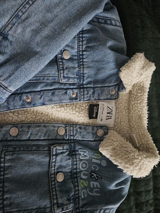 Джинсова куртка ,Zara , 2-3роки, см 98