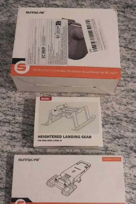 Dron DJI Mavic, Mini - osłona kontrolera + podwozie + uchwyt na tablet