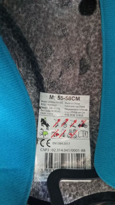 Kask jeździecki Fuoganza M
