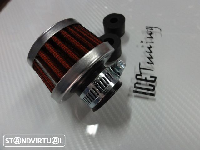 Mini Filtro de ar universal com 9 / 12 / 25mm