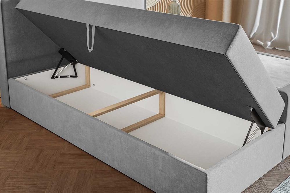 łóżko kontynentalne box ASPEN 160x200 180x200 dostawa w 2 tygodnie