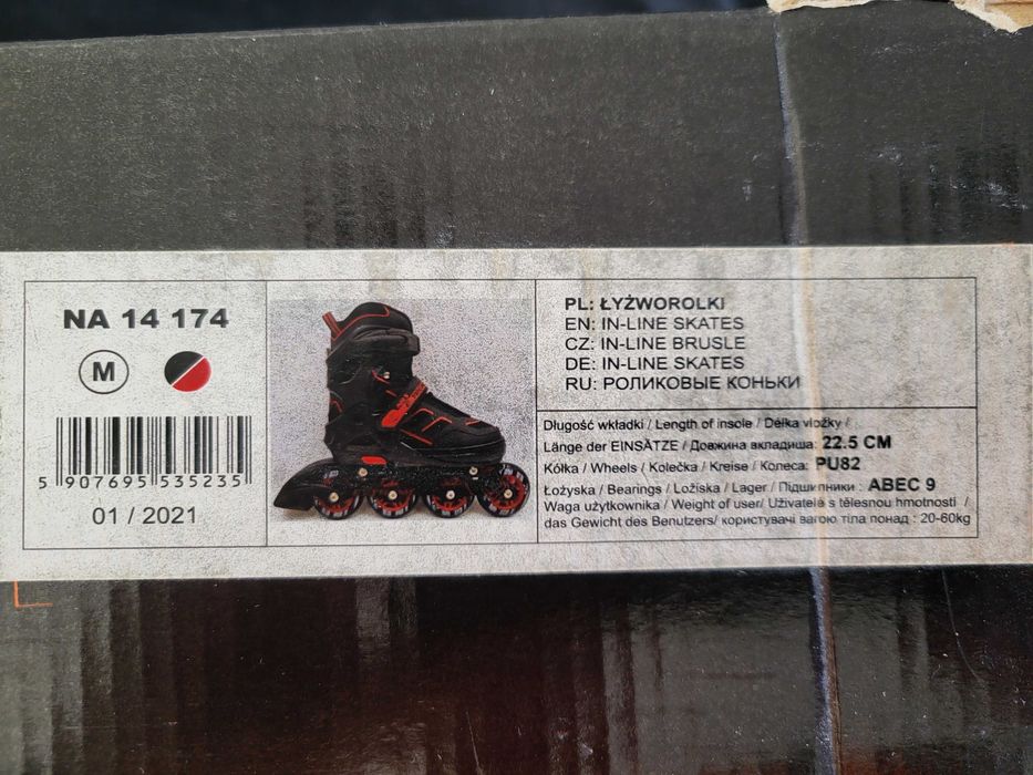 łyżworolki NILS EXTREME