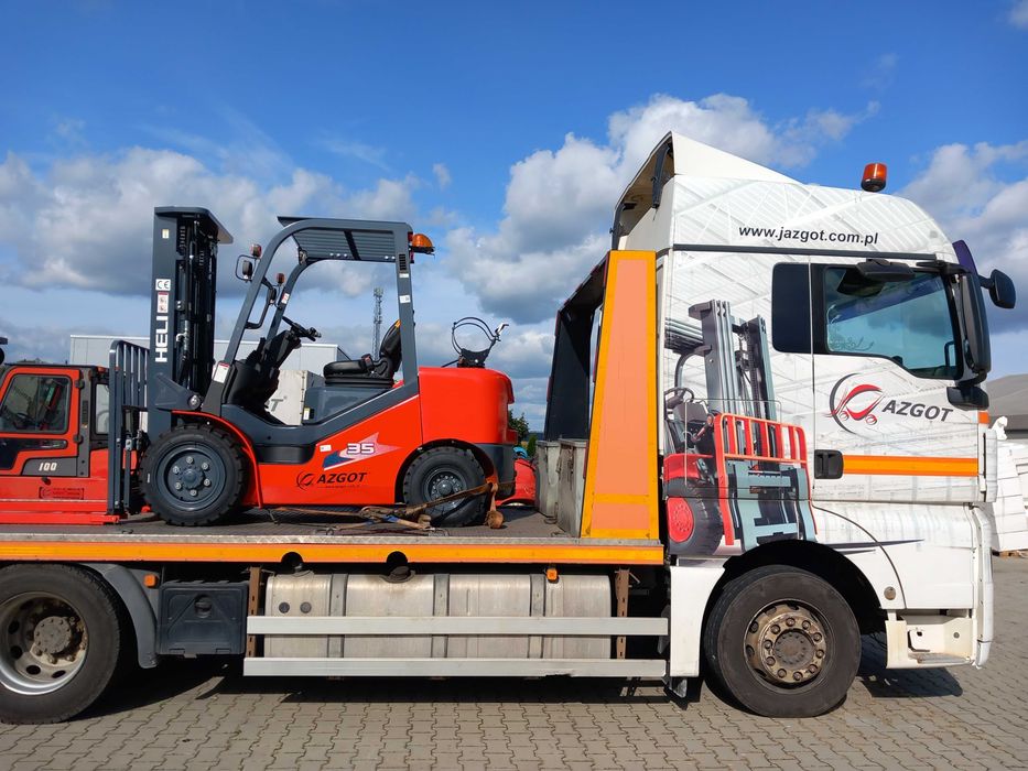 Wózek Widłowy Heli Spalinowy LPG Diesel Elektryk
