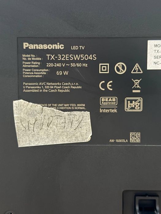 Телевізор Panasonic 32” Smart TV