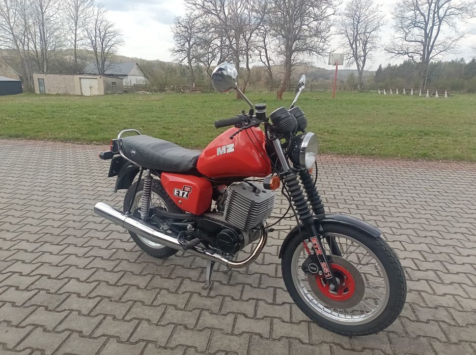 MZ ETZ 251 po kapitalnym remoncie Śliczna