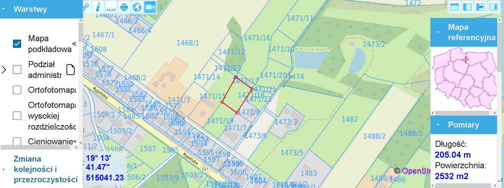 Działka budowlana 2500 m² /MPZP 2/1MN /Prabuty