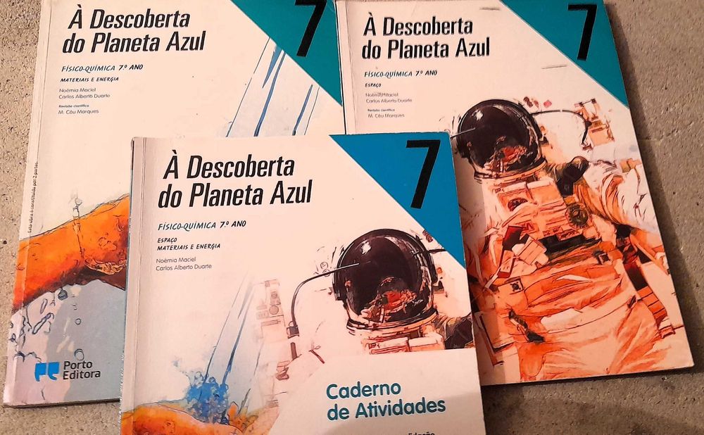 Livros Escolares atuais do 7º Ano