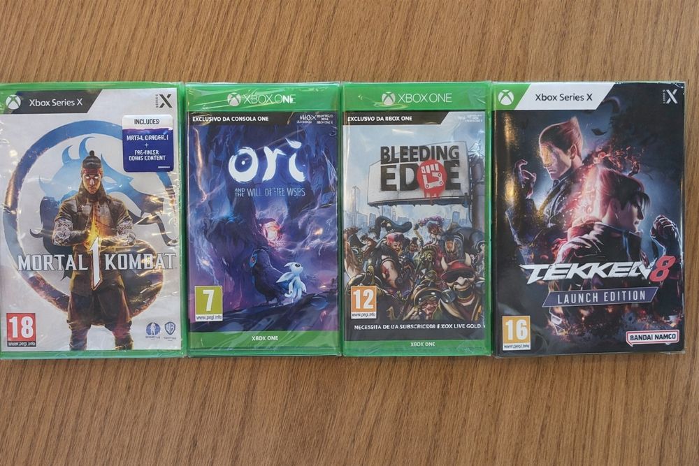 4 jogos Xbox Novos\selados
