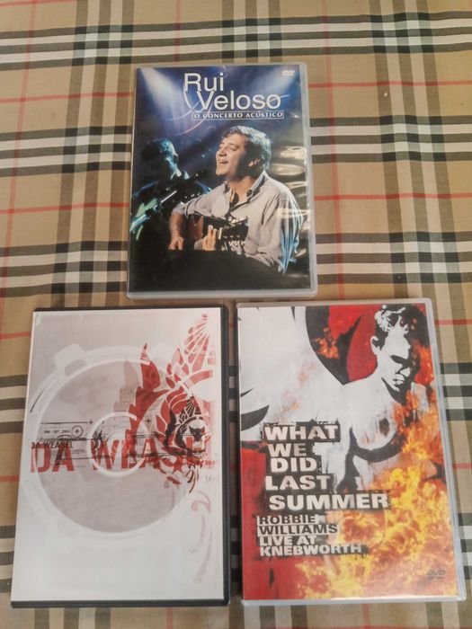 7x DVD filmes / música