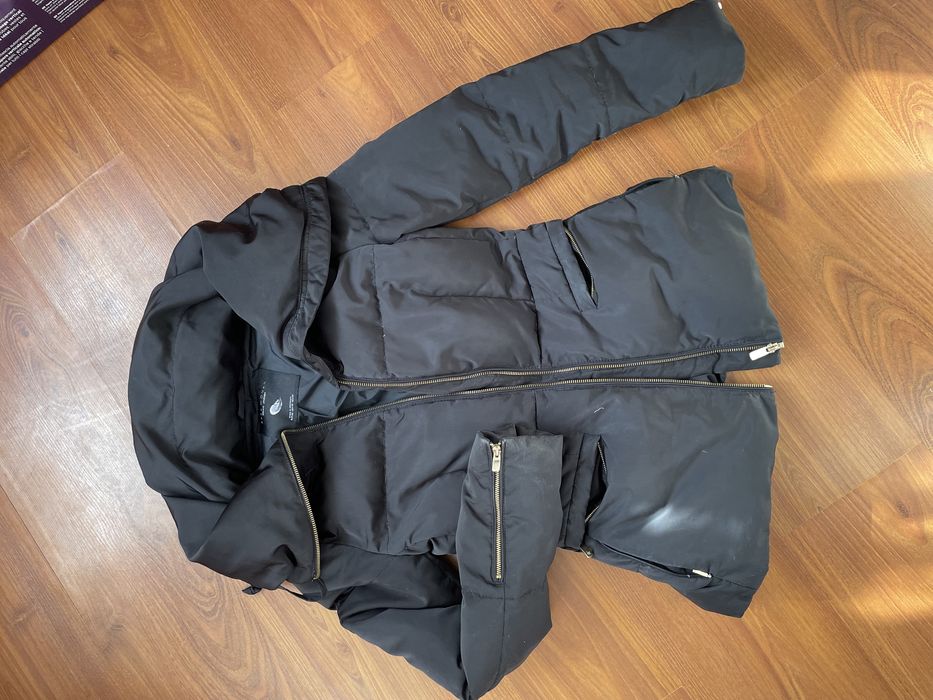 Куртка пухова, зимова куртка пух Zara