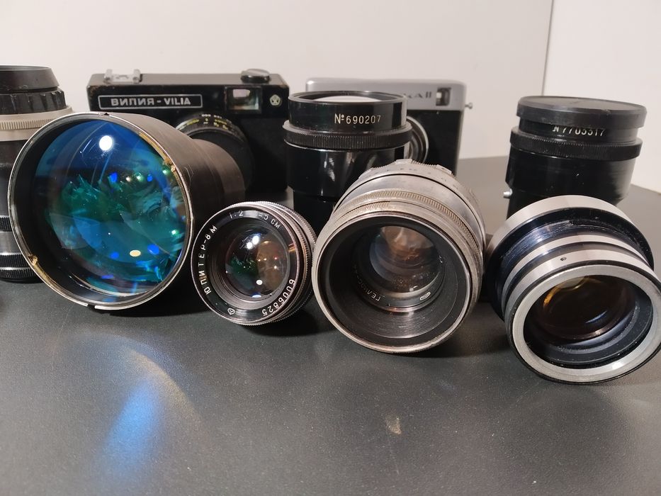 Фотоаппарат + Объективы Юпитер 8м Гелиос 44 F-92