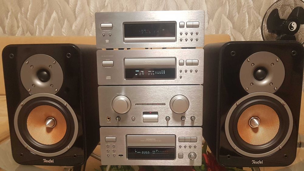 Миди система Kenwood HD-600 Hi-Fi stereo made in Singapore
