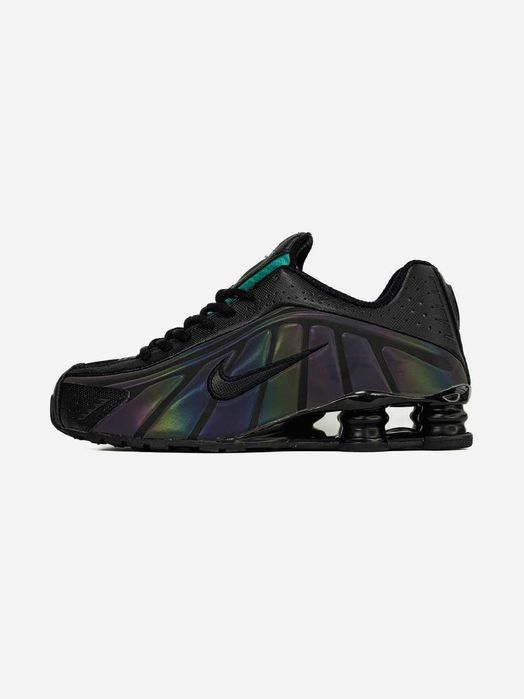 !PREMIUM! Nike Sportswear Shox R4 SE Black Seaweed Lt Lemon Twist